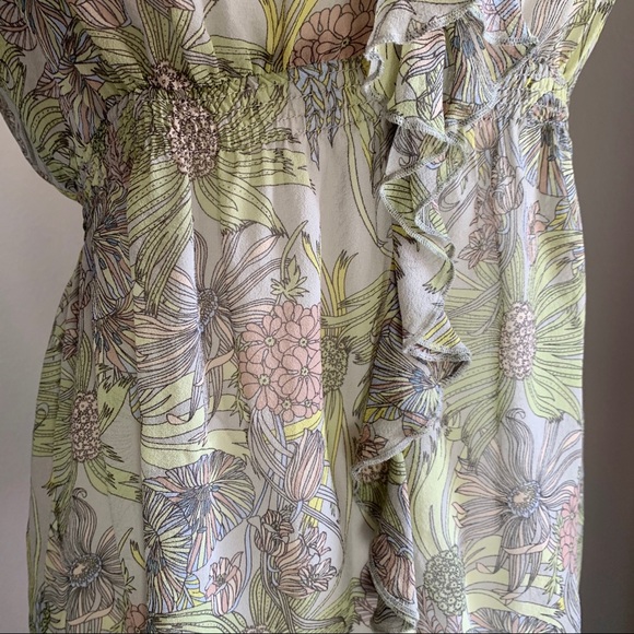 Odille Silk Flutter Flower Spring Green size 6 - Picture 5 of 15